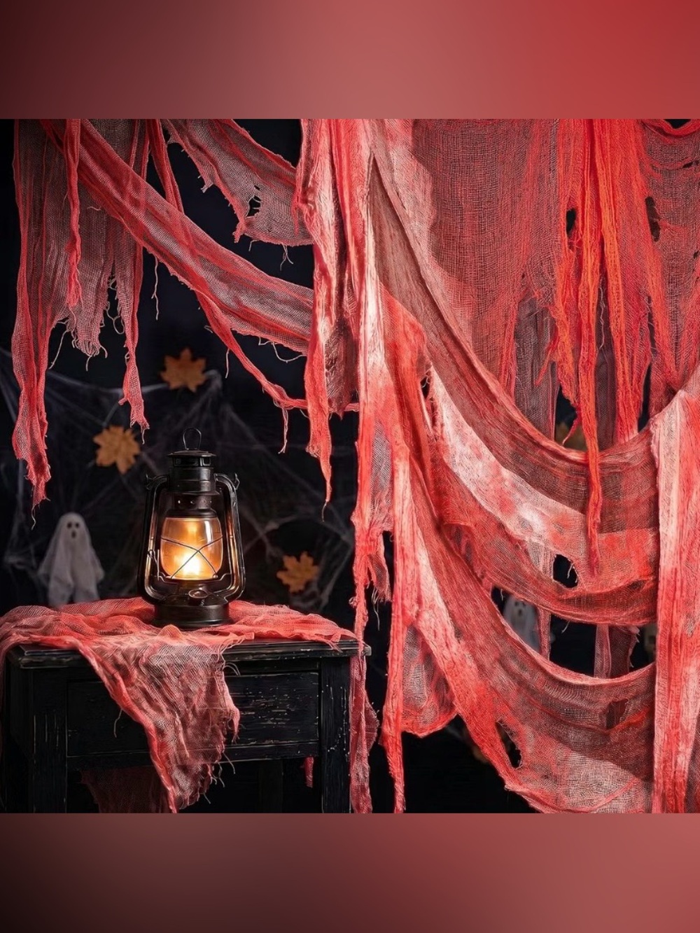 Halloween Blood Creepy Cloth 400" x 85"
